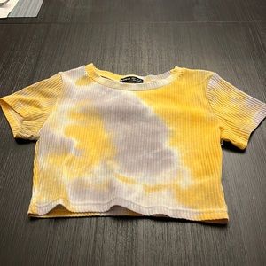 Cropped Tie Dye shirt from Shein. In perfect shape.